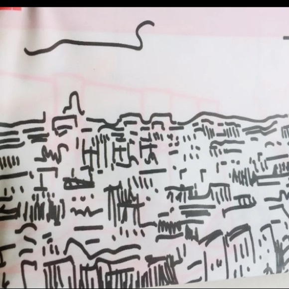 Paris Landmarks Peva Shower Curtain Eiffel Tower - Picture 5 of 7